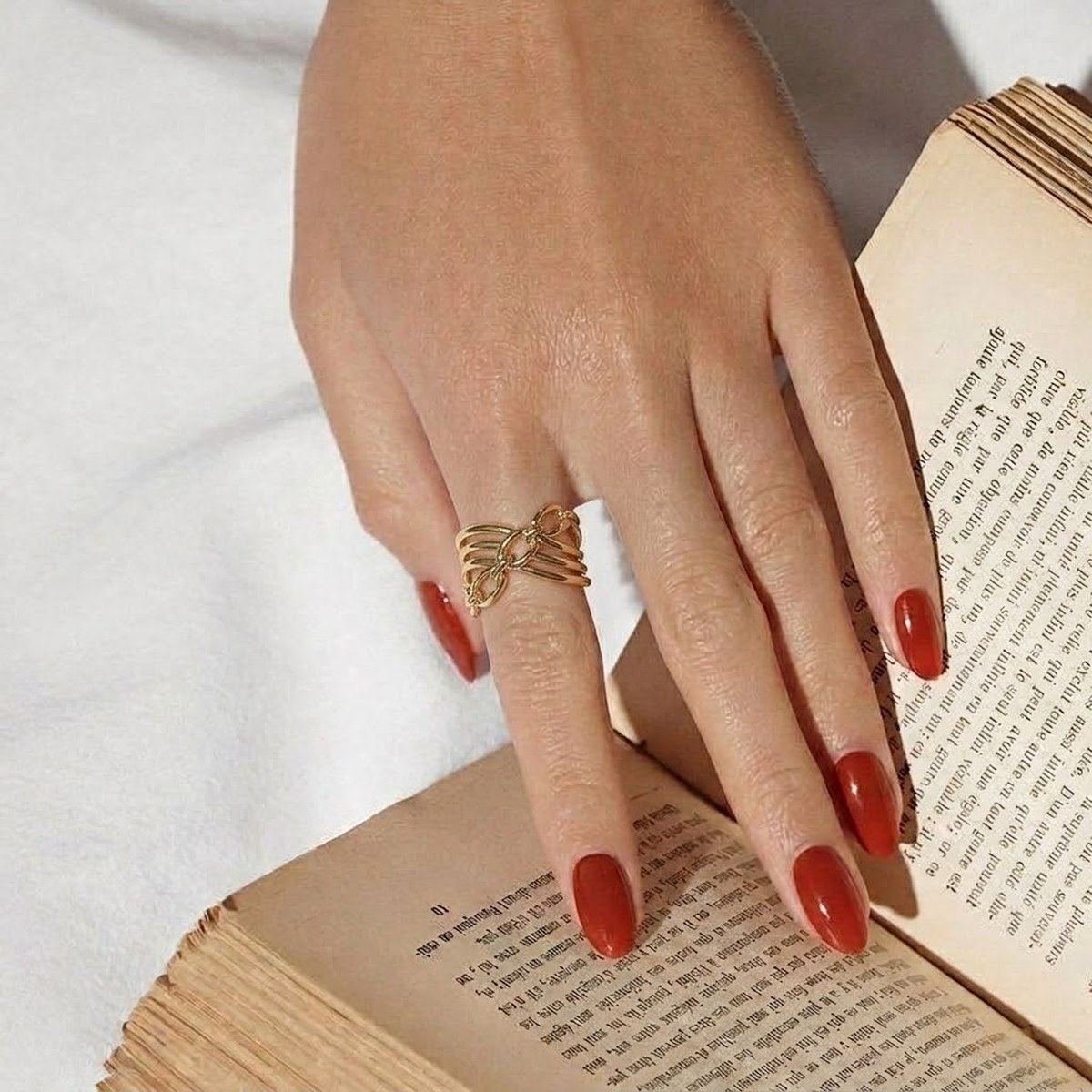 Bague Chaîne